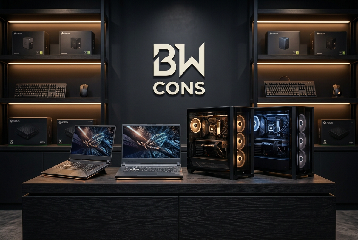 Computere gaming showroom
