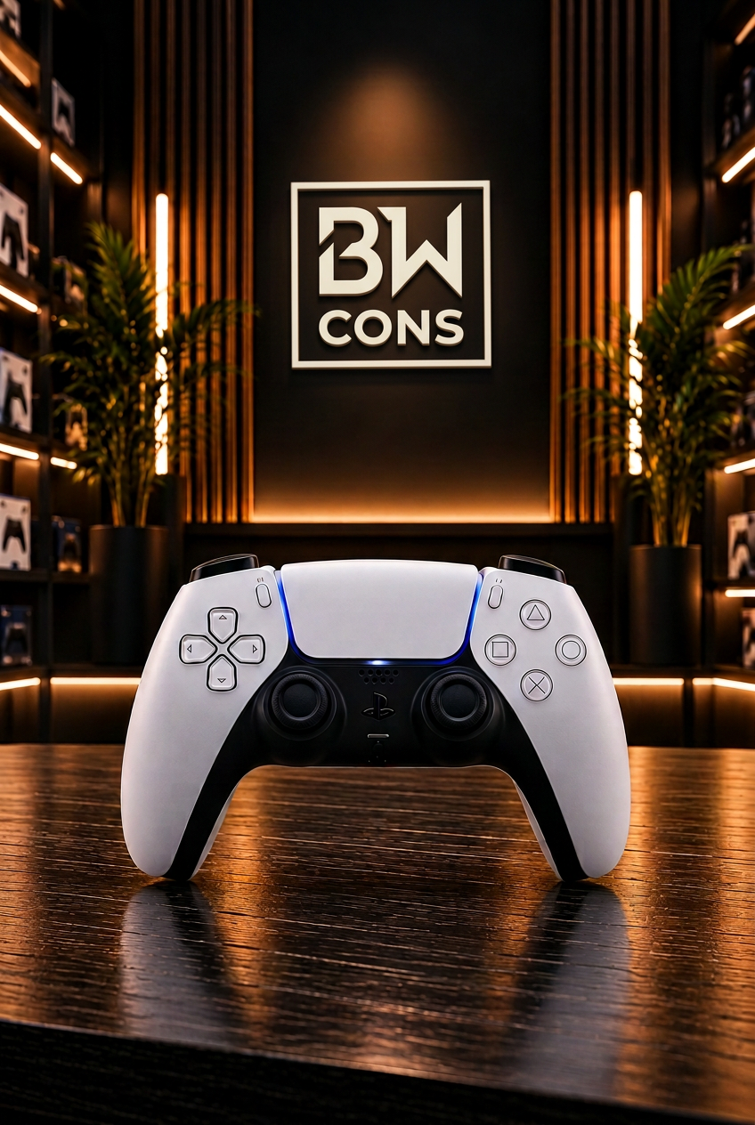 DualSense with BW CONS branding