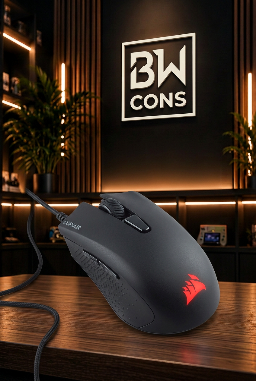 Sort Corsair HARPOON RGB PRO gaming-mus i BW CONS showroom